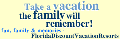 Family vacation packages to Walt Disney World Florida!